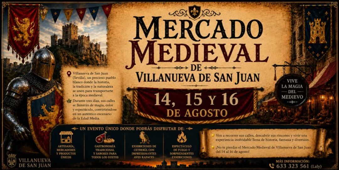 Mercado Medieval de Villanueva de San Juan (Sevilla) 2026