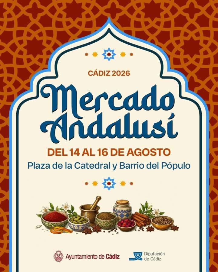 Cartel del Mercado Andalusí de Cádiz 2026