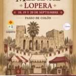 Cartel Mercado Medieval de Lopera 2026 (Jaén)