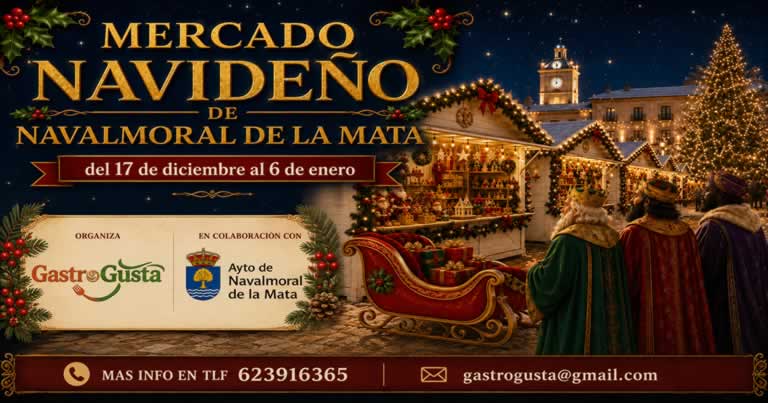 Mercado Navideño de Navalmoral de la Mata 2026-2027