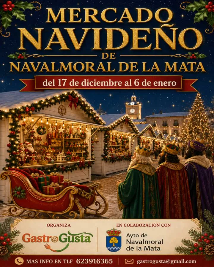 Imagen de referencia de Mercado Navideño de Navalmoral de la Mata en Navalmoral de la Mata