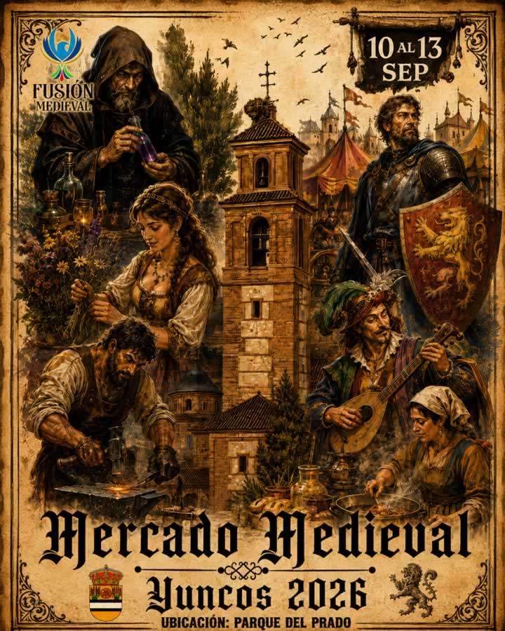 Mercado Medieval de Yuncos 2026 (Toledo)