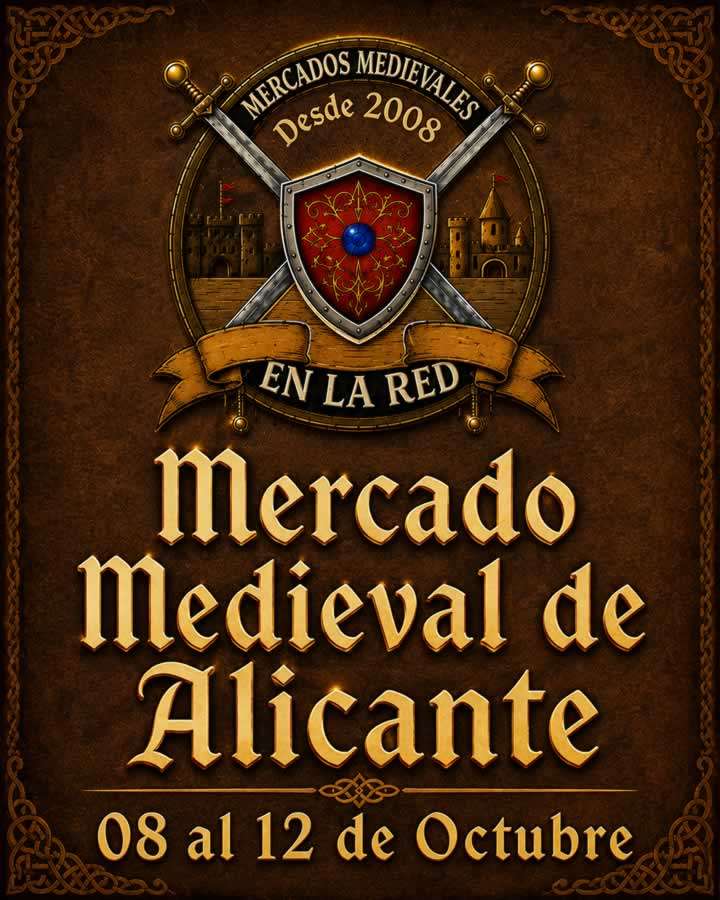 Convocatoria artesanos Mercado Medieval de Alicante 2026