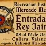 Convocatoria artesanos Mercado Medieval Entrada del Rey Jaime I Cullera 2026