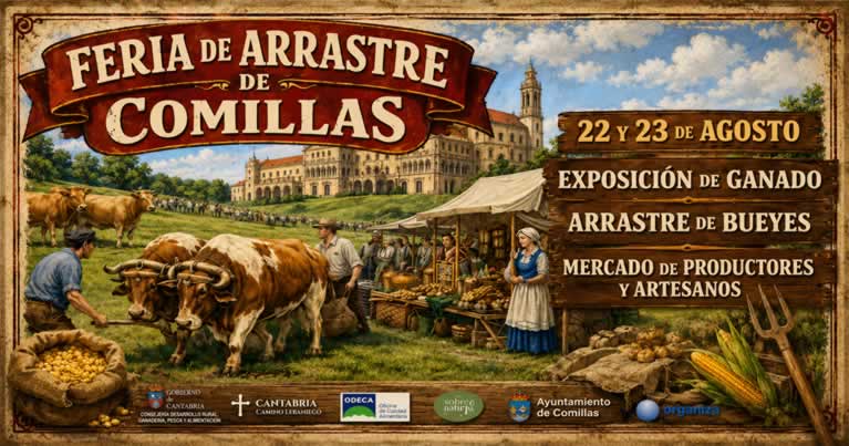 Feria de Arrastre de Comillas Cantabria 2026