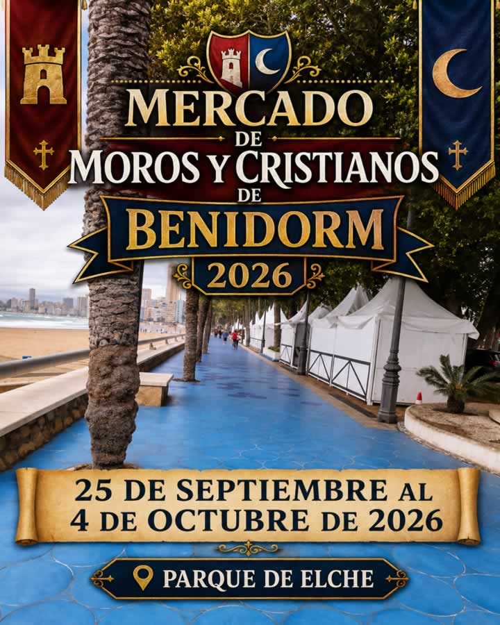 Mercado de Moros y Cristianos de Benidorm 2026