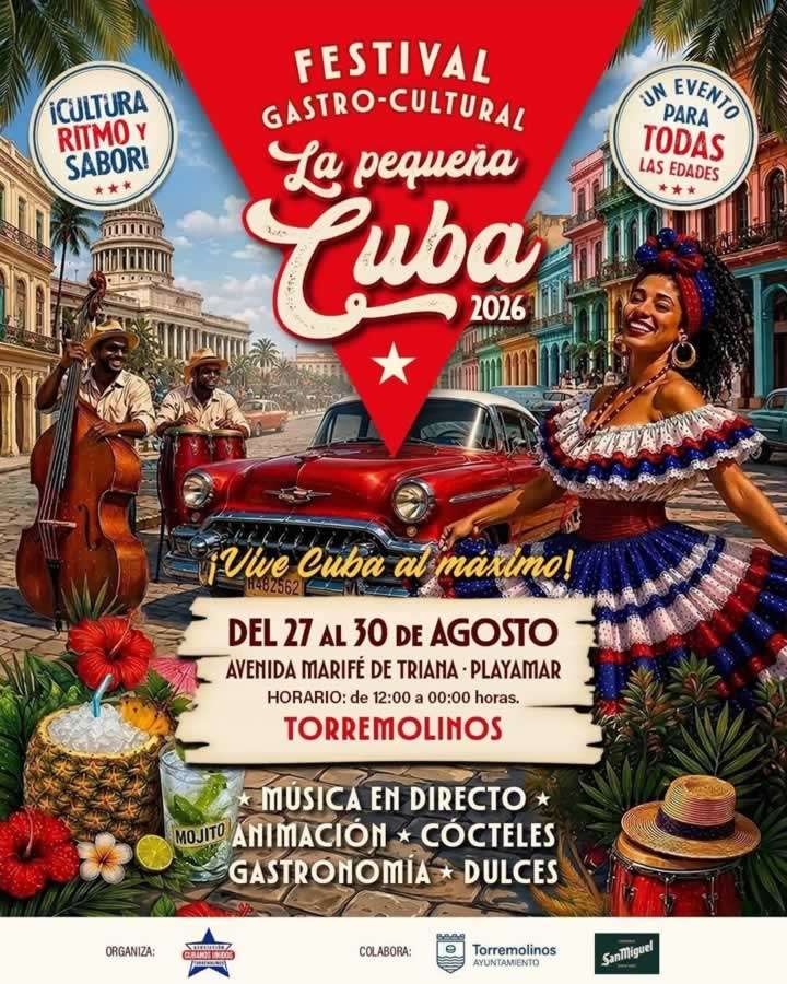 Convocatoria artesanos Festival La Pequeña Cuba Torremolinos 2026