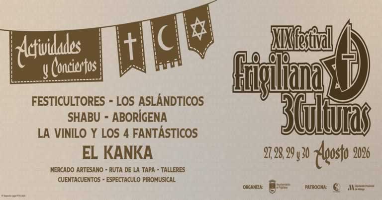 Festival Frigiliana 3 Culturas 2026