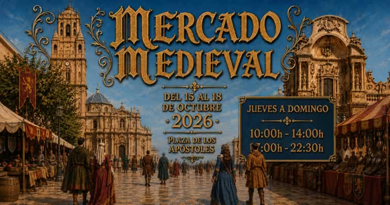 Mercado Medieval de Murcia Catedral 2026 2 Mercado Medieval de Murcia Catedral 2026