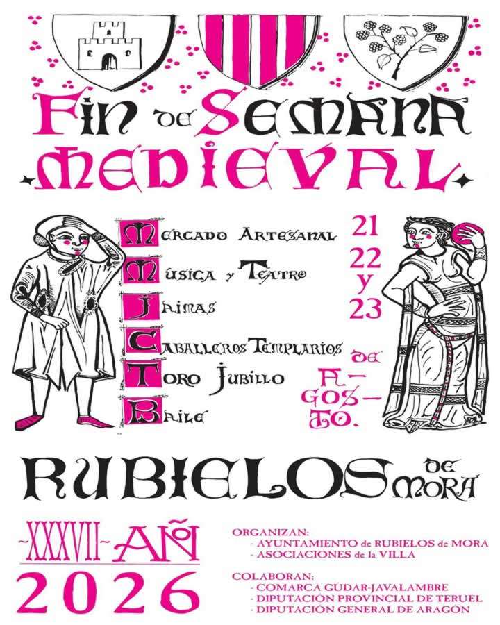 Fin de Semana Medieval Rubielos de Mora 2026
