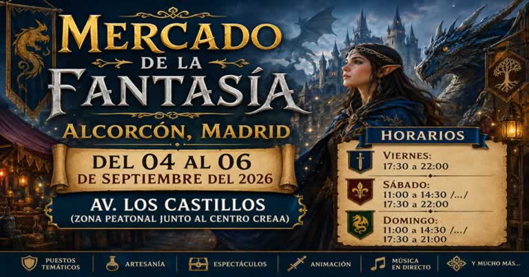 Mercado de la Fantasía de Alcorcón 2026