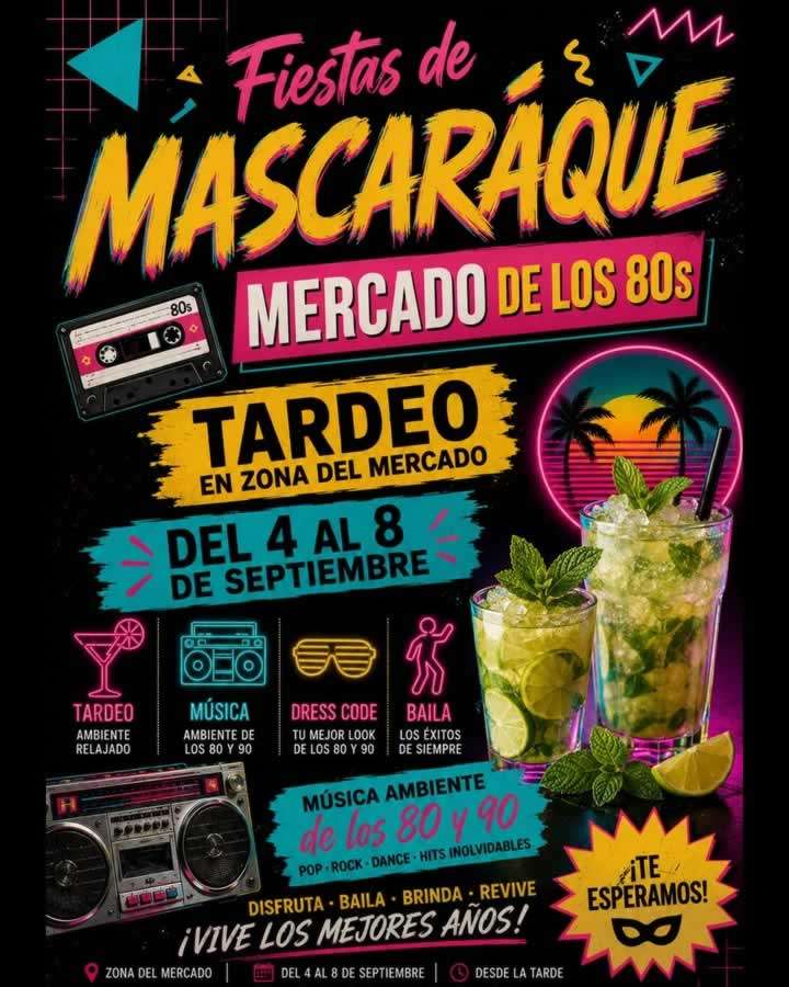 Mercado de los 80s en Mascaraque 2026 | Fiestas