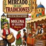 Cartel Convocatoria Mercado de las Tradiciones de Molina de Segura 2026 (Murcia)