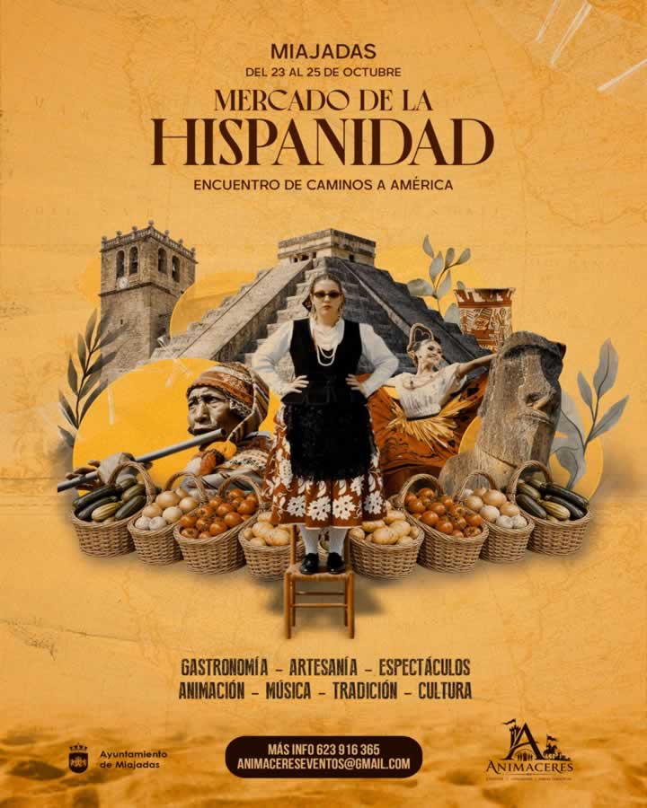 Mercado de la Hispanidad Miajadas 2026