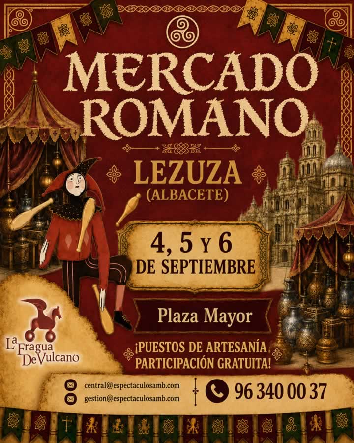 Mercado Romano de Lezuza 2026 (Albacete) 4 romano lezuza 2026 720