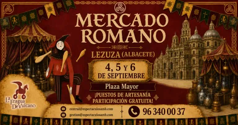  Mercado Romano de Lezuza 2026 (Albacete)