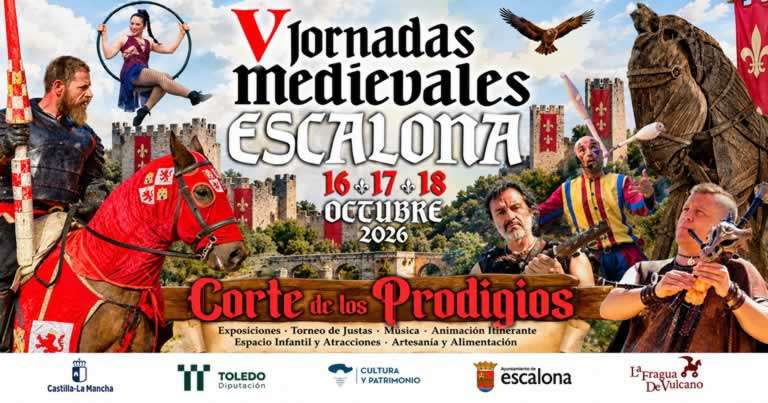 Mercado Medieval de Escalona 2026: La Corte de los Prodigios