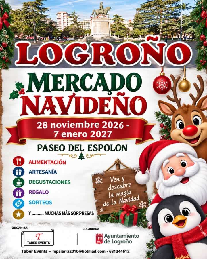 Feria de Navidad de Logroño 2026