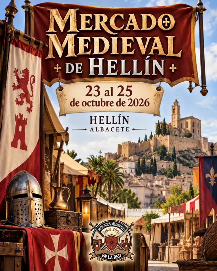 Convocatoria Mercado Medieval de Hellín 2026 – 23 al 25 de octubre