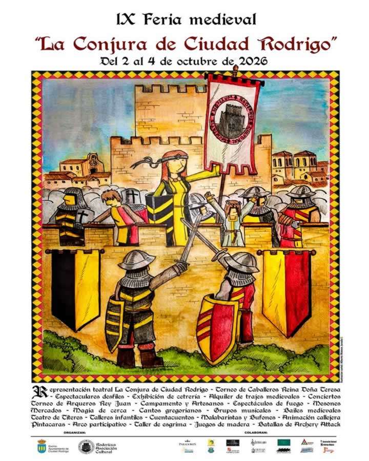 Cartel IX La Conjura de Ciudad Rodrigo 2026