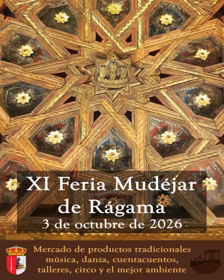 Cartel XI Feria Mudéjar de Rágama 2026