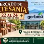Mercado de Artesanía Gorbeia 2026 | 22 al 24 octubre (Vitoria-Gasteiz)