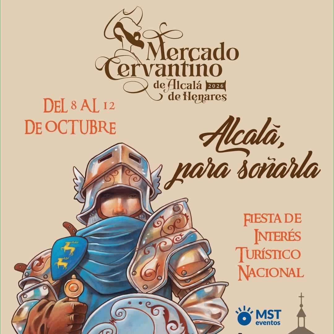 Mercado Cervantino de Alcalá de Henares 2026 | 8 al 12 de octubre