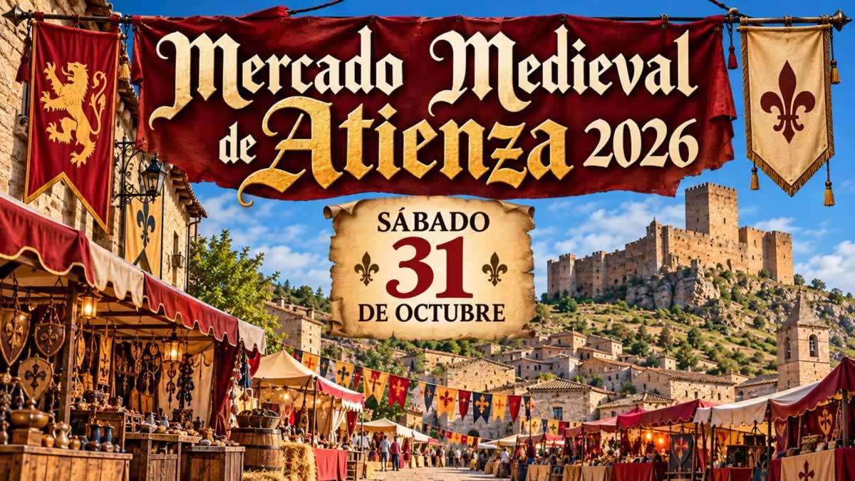 1200 Mercado Medieval de Atienza 2026 (Guadalajara)