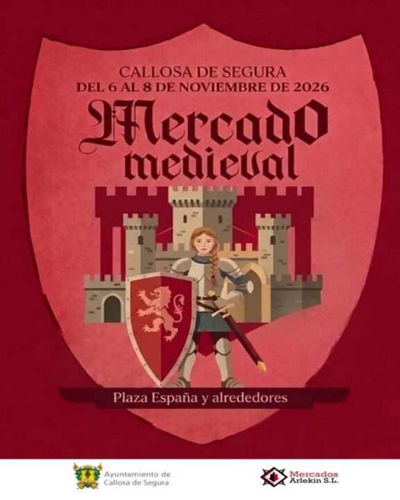mercado medieval callosa segura 2026