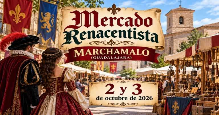768- Mercado Renacentista de Marchamalo 2026 en Guadalajara