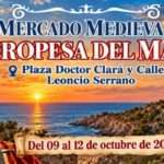 Mercado Medieval de Oropesa del Mar del 9 al 12 de octubre de 2026, en Plaza Doctor Clara y Calle Leoncio Serrano. Organiza Balconet.