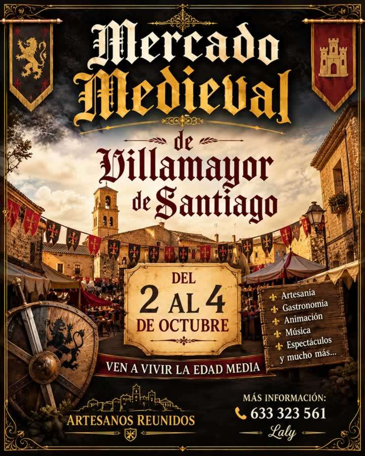 Mercado Medieval de Villamayor de Santiago 2026 720