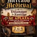 Aplazado Mercado Medieval de Villamayor de Santiago 2026
