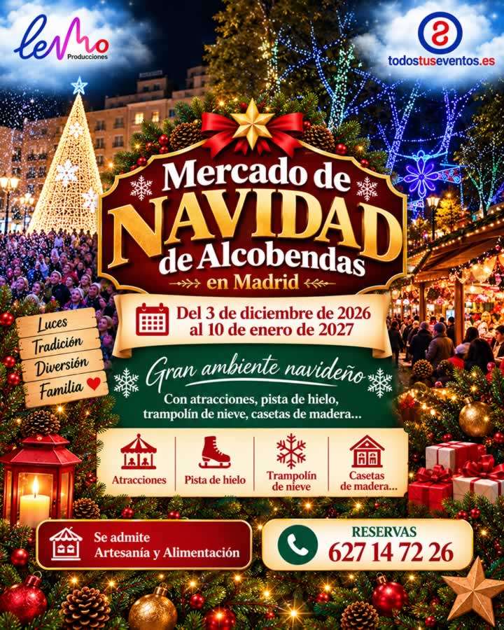 Mercado de Navidad de Alcobendas 2026-2027