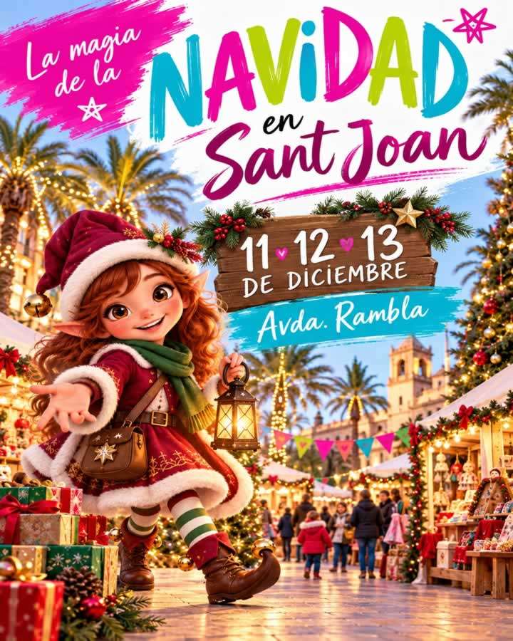 Feria de Navidad de Sant Joan de Alicante 2026 5 Feria de Navidad de Sant Joan d’Alacant 2026, convocatoria para artesanos y expositores Feria de Navidad de Sant Joan de Alicante 2026