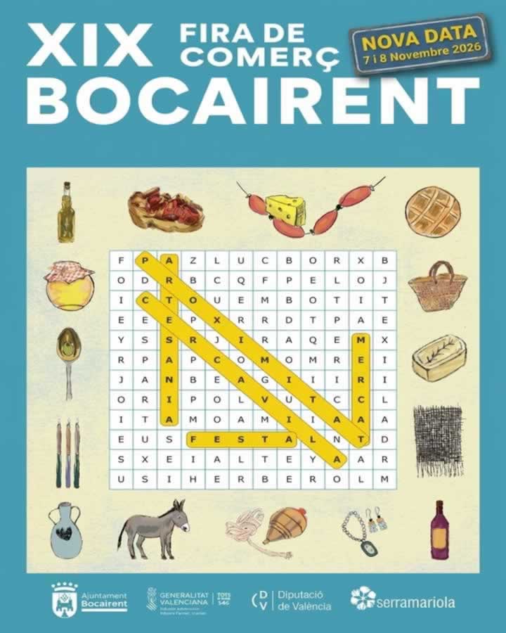 Fira y Mercado Medieval de Bocairent 2026 - Valencia 1 2026 FIRA COMERC BOCAIRENT