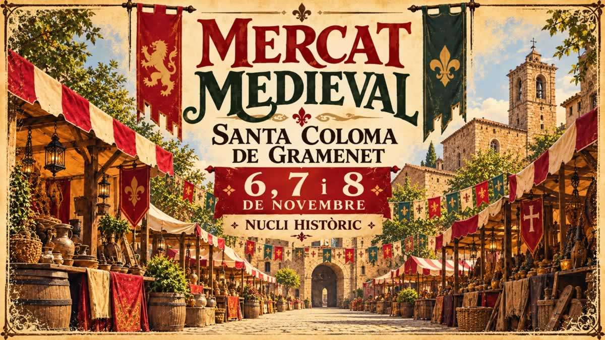 Mercado Medieval De Santa Coloma De Gramenet 2026 (Barcelona)