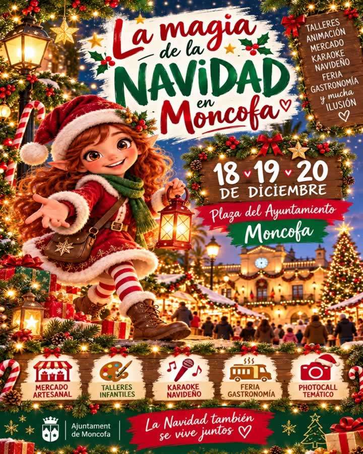 Mercado de Navidad de Moncofa 2026 Castellón