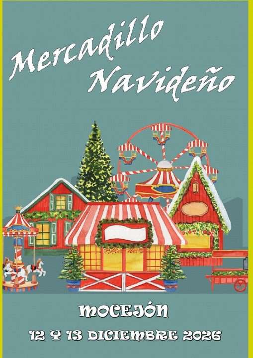 Mercado de Navidad de Mocejón 2026 5 2026 cartel mercado navidenos mocejon