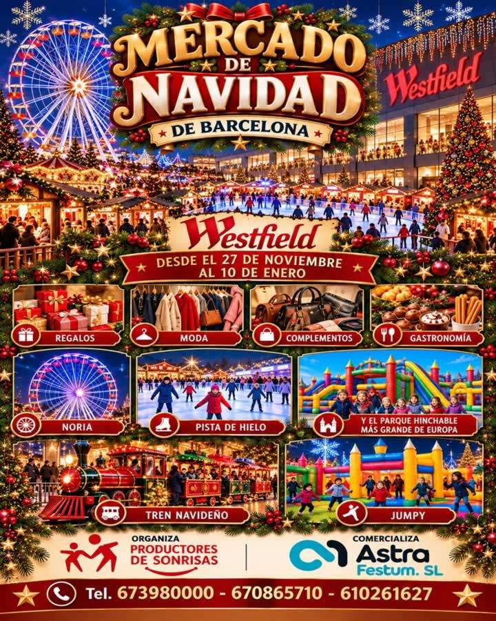 Mercado de Navidad de Barcelona 2026-2027
