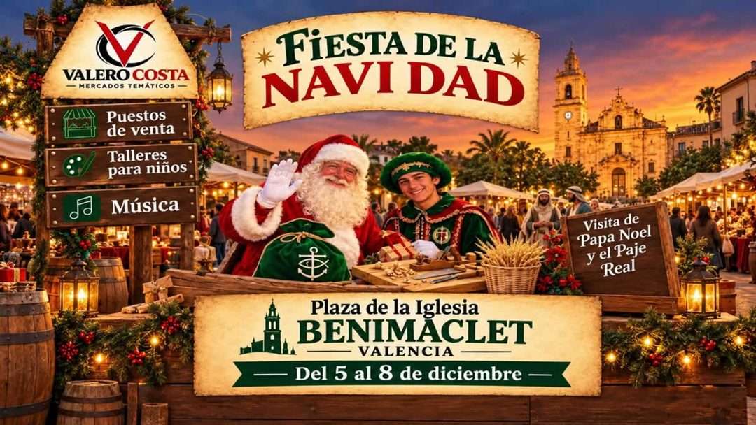 Mercado Navideño de Benimaclet 2026 (Valencia) 4 Ficha técnica del Mercado Navideño de Benimaclet 2026
