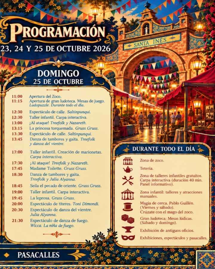 Fiesta Medieval Sueños Colonos 2026 en Teatinos, Málaga 6 2026 medieval teatinos malaga programa 2