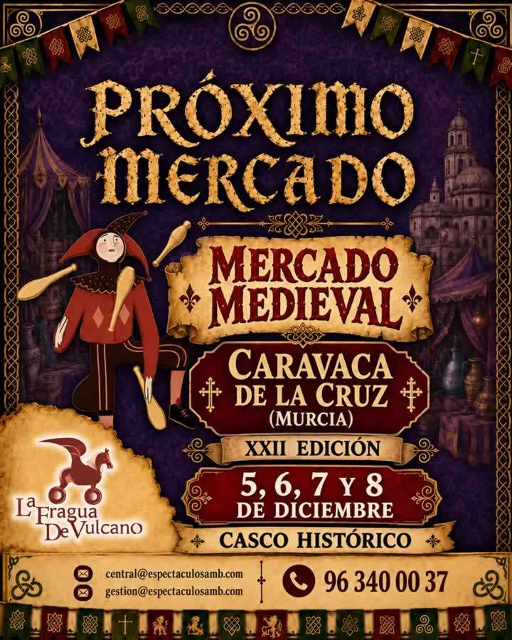Mercado Medieval de Caravaca de la Cruz 2026