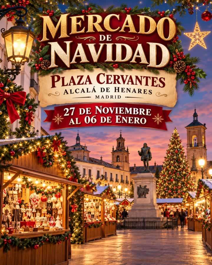 Mercado de Navidad de Alcalá de Henares 2026 5 Mercado de Navidad de Alcalá de Henares 2026