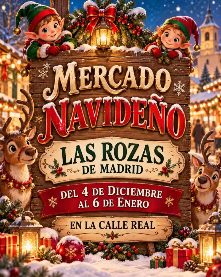 Mercado Navideño de Las Rozas de Madrid 2026-2027