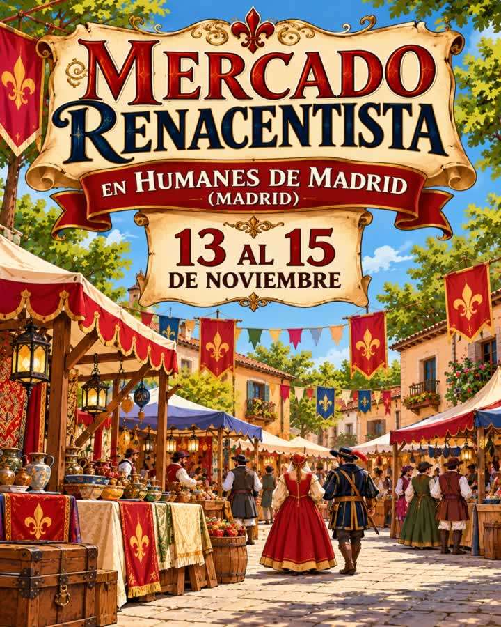 Mercado Renacentista de Humanes de Madrid 2026