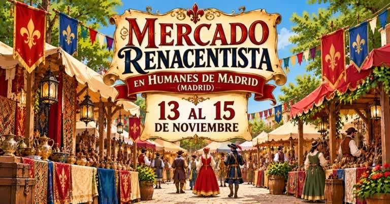 2026-mercado-renacentista-humanes-768 Mercado Renacentista de Humanes de Madrid 2026