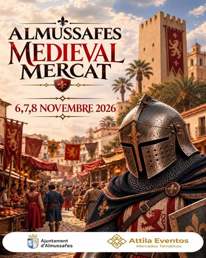 Almussafes Medieval Mercat 2026 5 2026 mercat medievales almussafes cartel