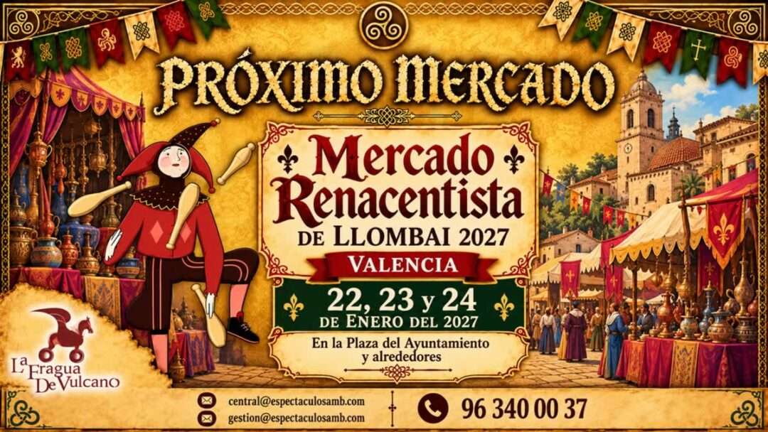 Mercado Renacentista de Llombai 2027 Valencia