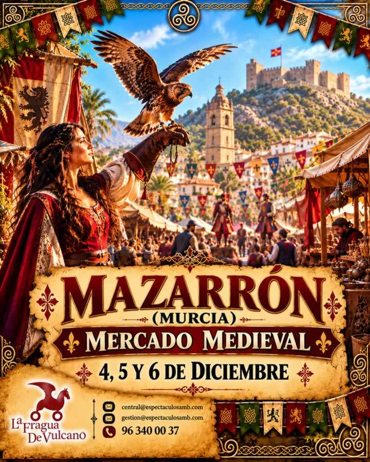 Cartel del Mercado Medieval de Mazarron